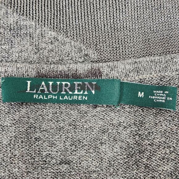 Lauren Ralph Lauren Women Sweater Shell Medium Wool Blend Sleeveless Cashmere - Picture 7 of 9